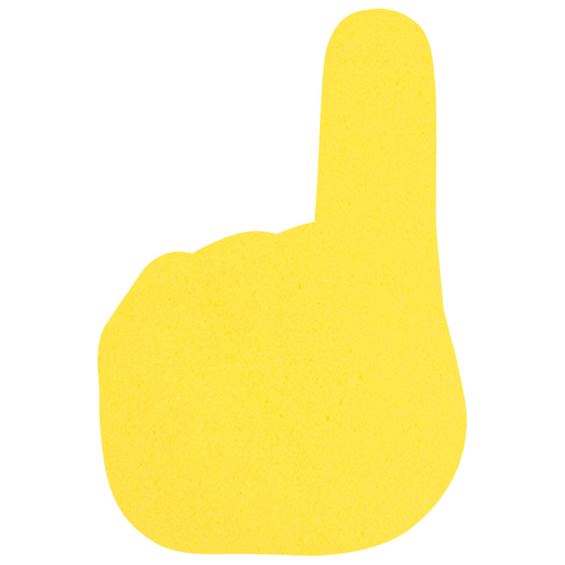Foam Hand, #1 Mitt (12")