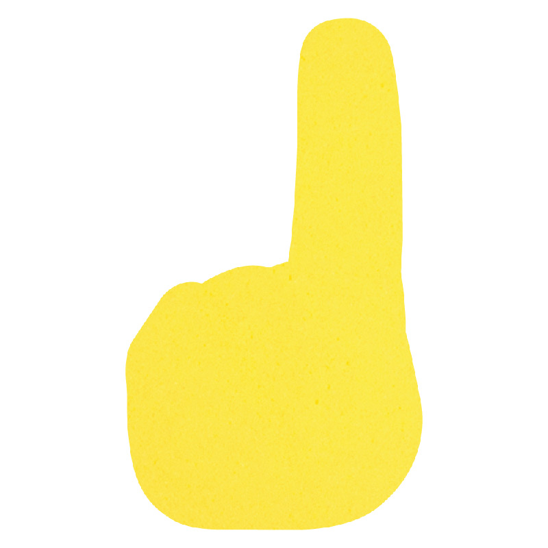Foam Hand, #1 Mitt (14")