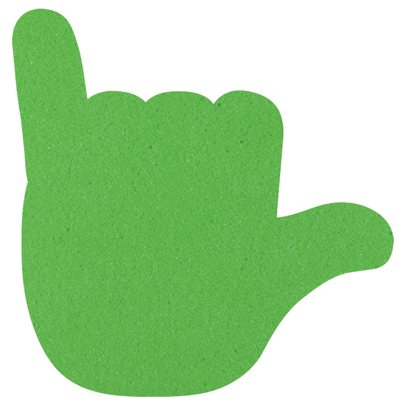 Foam Hand, Hang Loose Mitt (14")