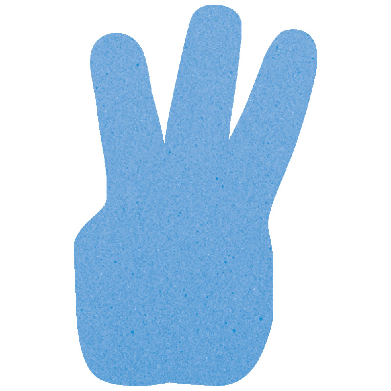 Foam Hand, Three Finger Mitt (17")