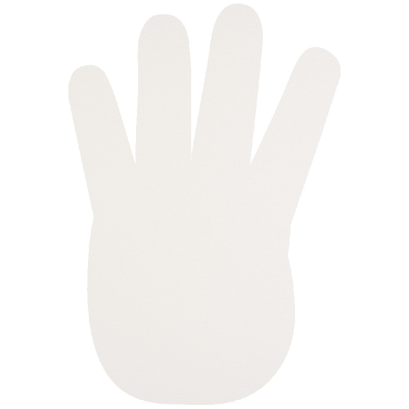 Foam Hand, Four Finger Mitt (17")