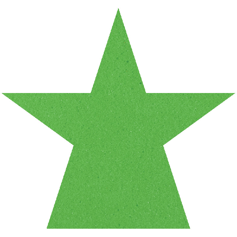 Foam Mitt, Star (15")