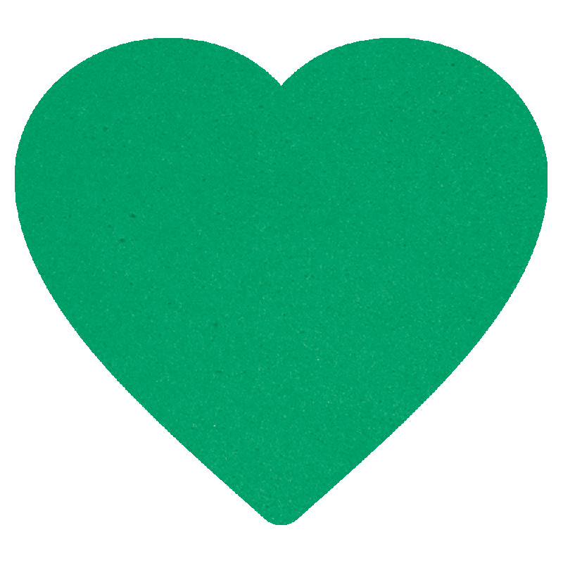Foam Mitt, Heart (12")
