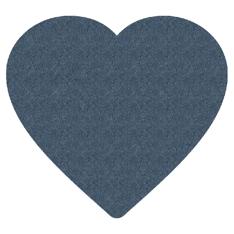 Foam Mitt, Heart (12")