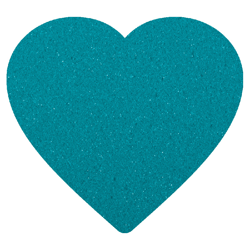 Foam Mitt, Heart (12")