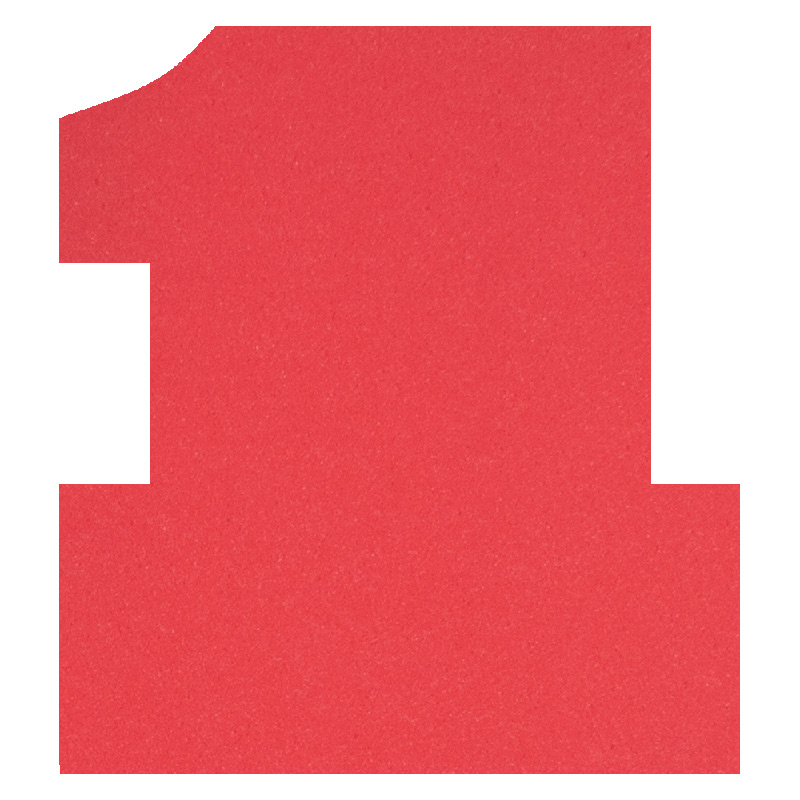 Foam Mitt, Number One (14")