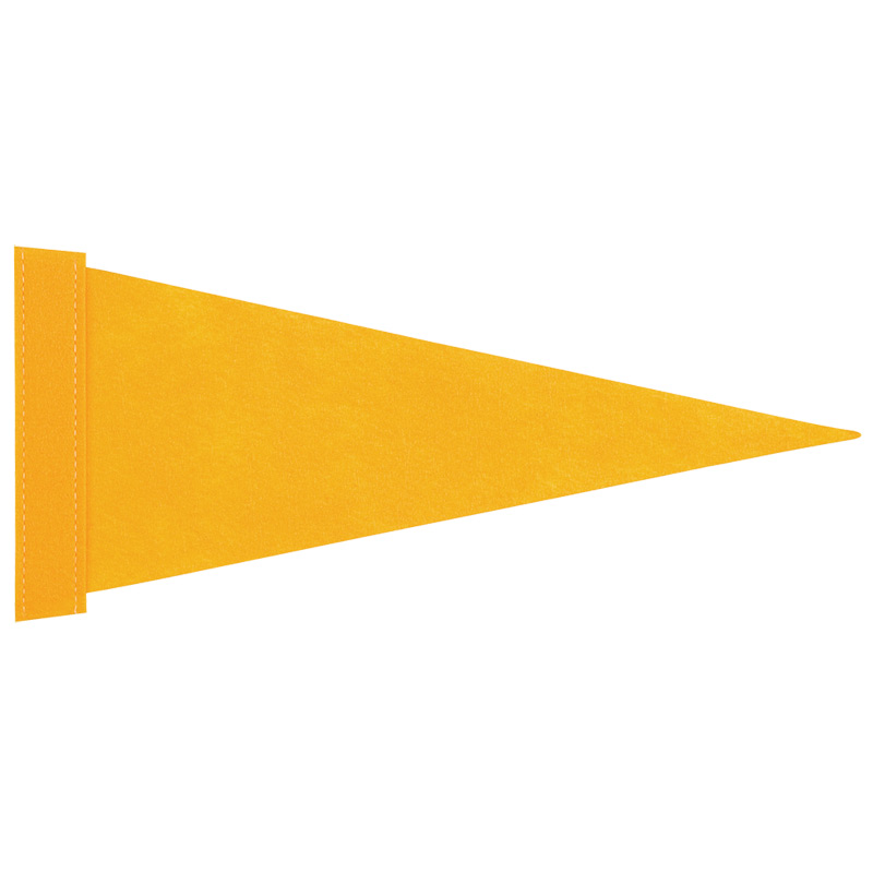 Felt Pennant (5" x 12")