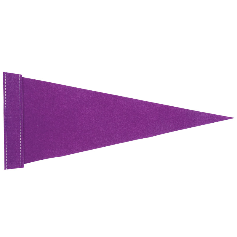 Felt Pennant (5" x 12")