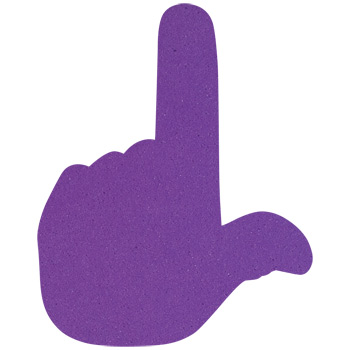 Foam Hand, Gun Finger Mitt (18")