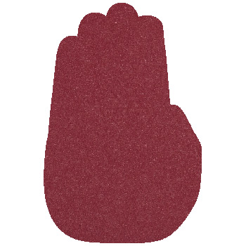 Foam Hand, Halt Hand Mitt (17")