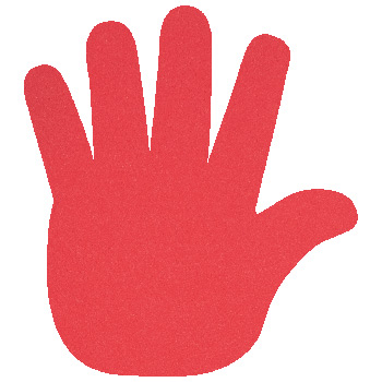 Foam Hand, High Five Mitt (17.5")