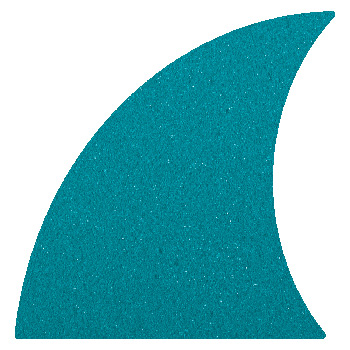Foam Mitt, Shark Fin (13")