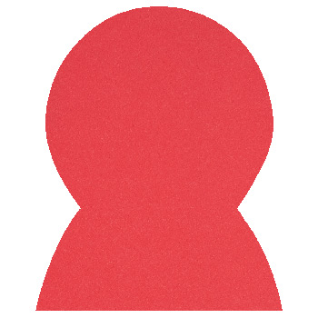 Foam Mitt, Awareness Ribbon (14")
